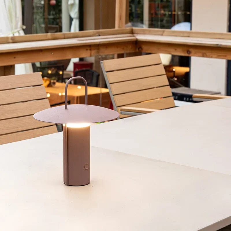 lampe marron