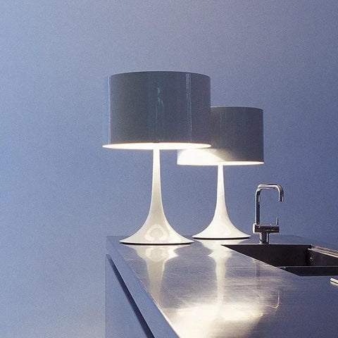 lampe de chevet blanche design