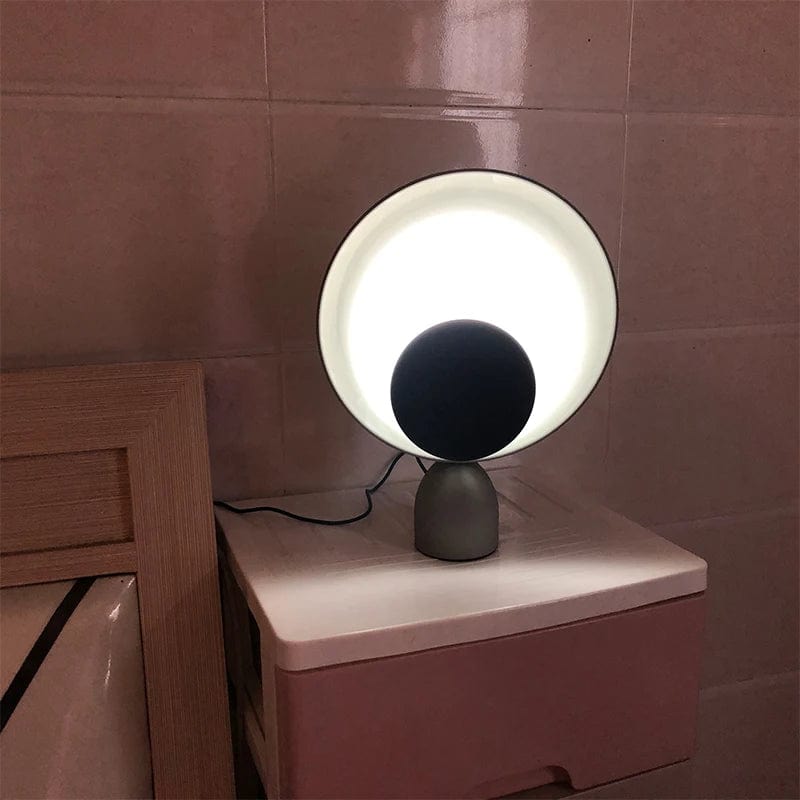 lampe de chevet design noir 