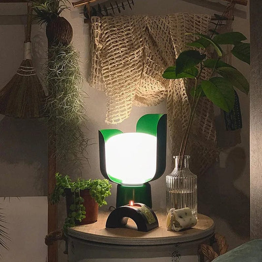 lampe de chevet design verte