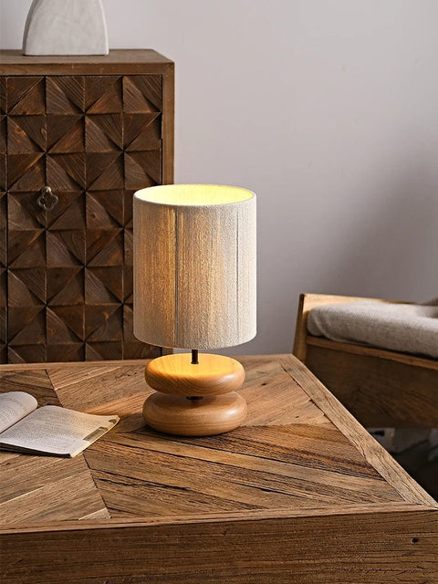 lampe chevet bois