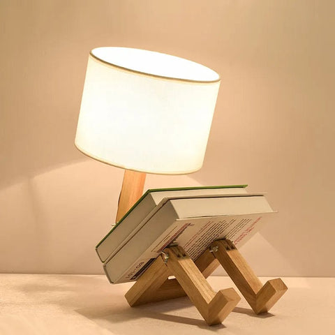 lampe de chevet robot