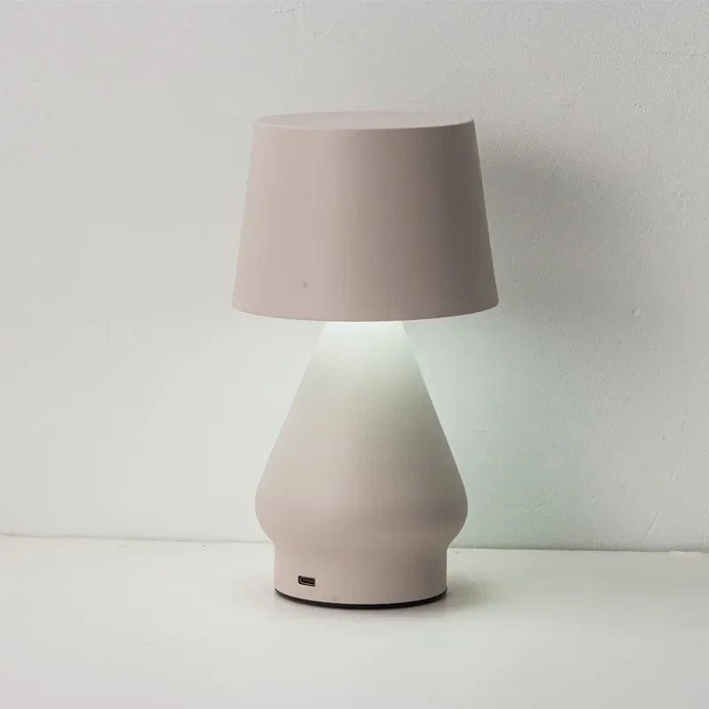 lampe de chevet grise