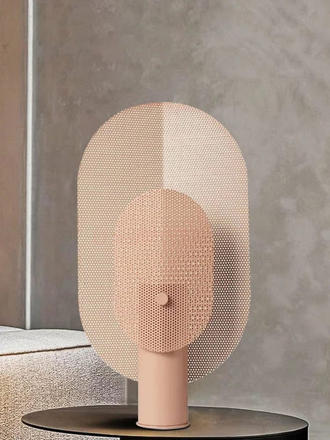 lampe de chevet design rose 