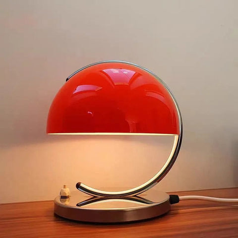 lampe de chevet rouge
