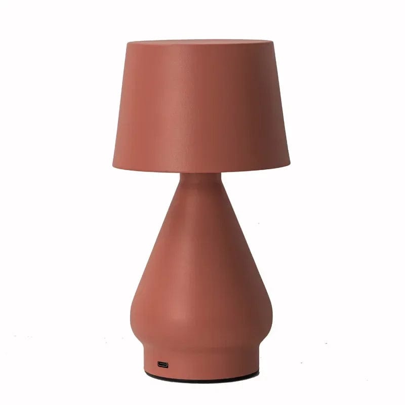 lampe de chevet rouge
