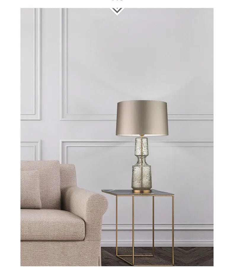 lampe de chevet salon grise 