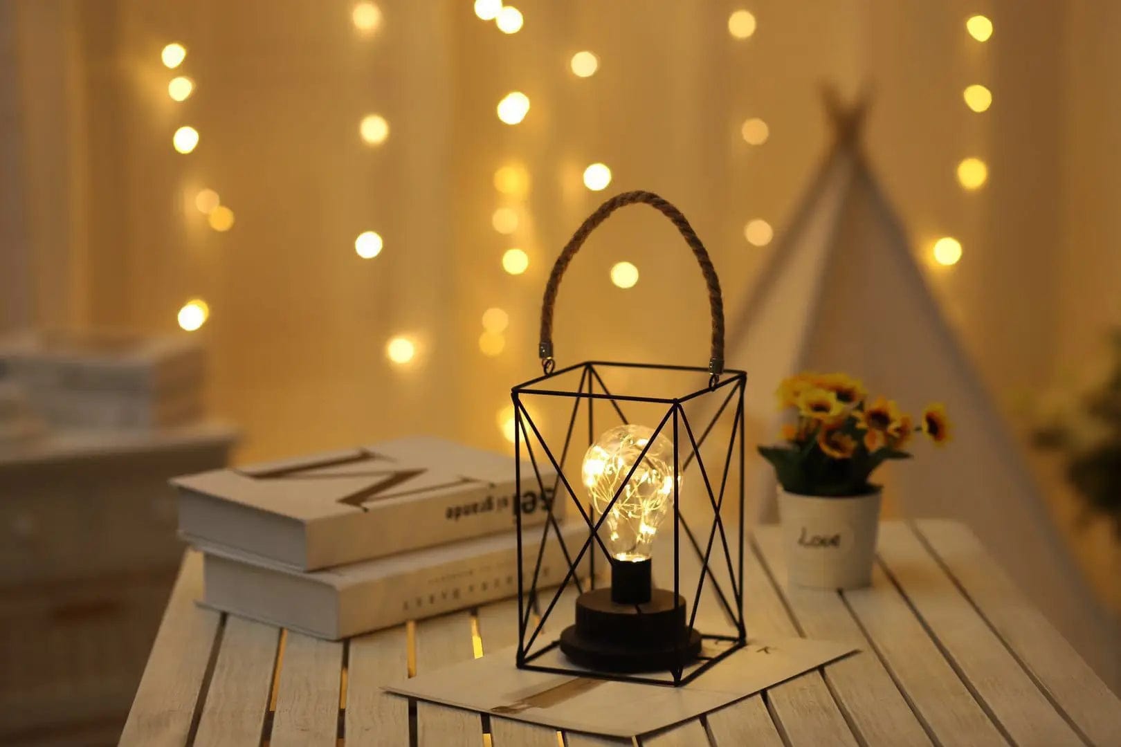 lampe de table restaurant sans fil portative