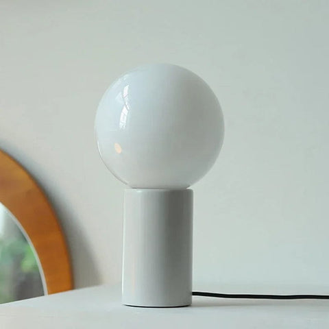 lampe industrielle blanche 