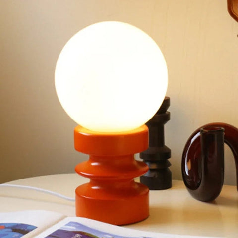 lampe industrielle orange 