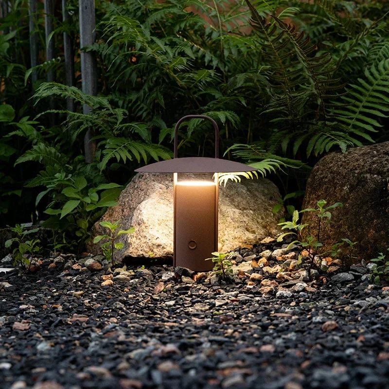 lampe marron