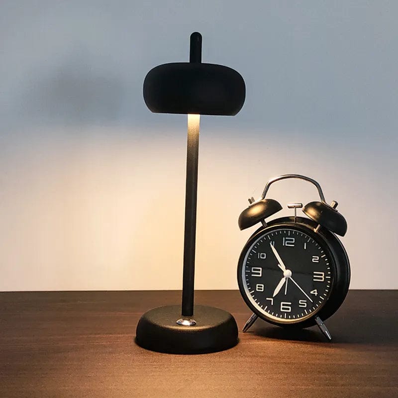 lampe de chevet noire