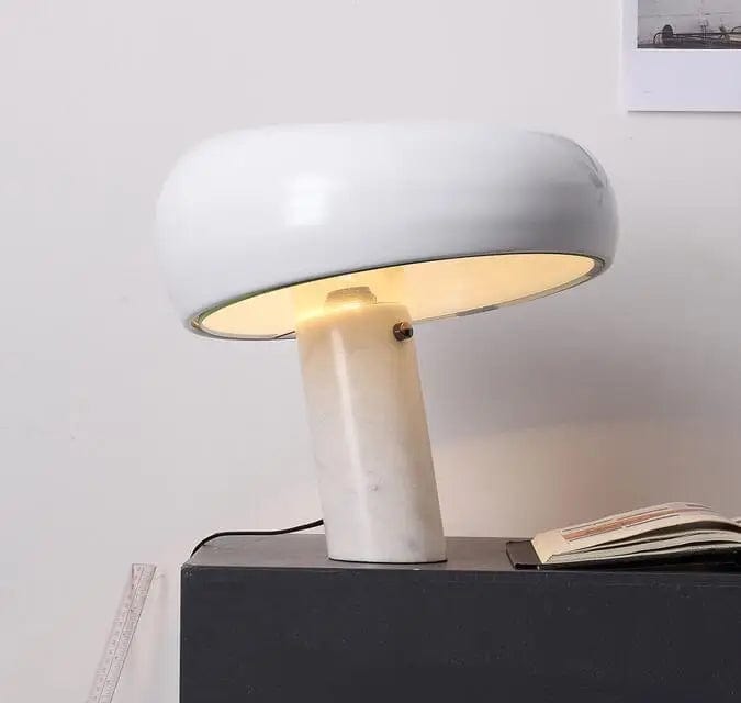 lampe champignon blanche