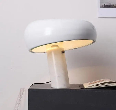 lampe champignon blanche