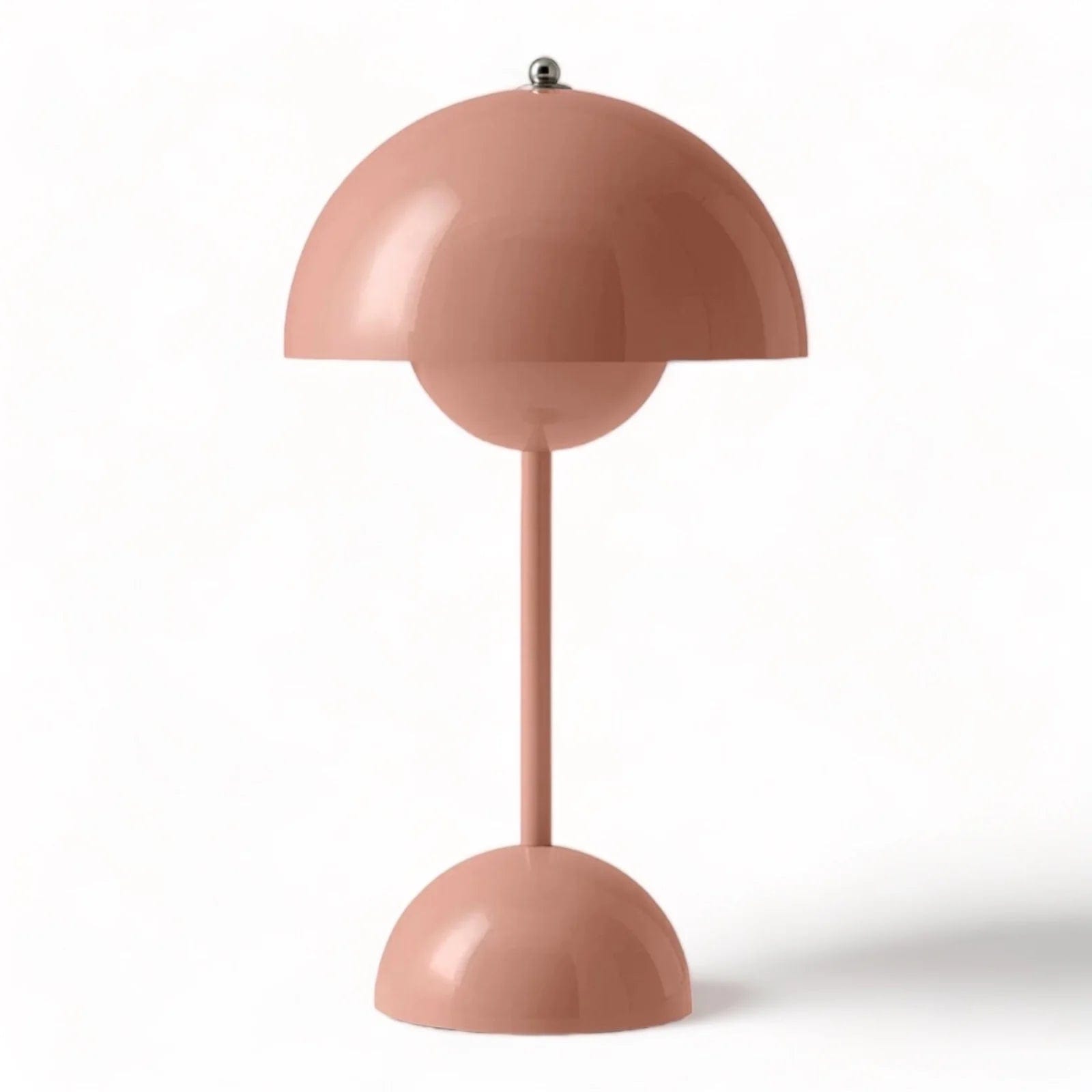 lampe champignon rose 