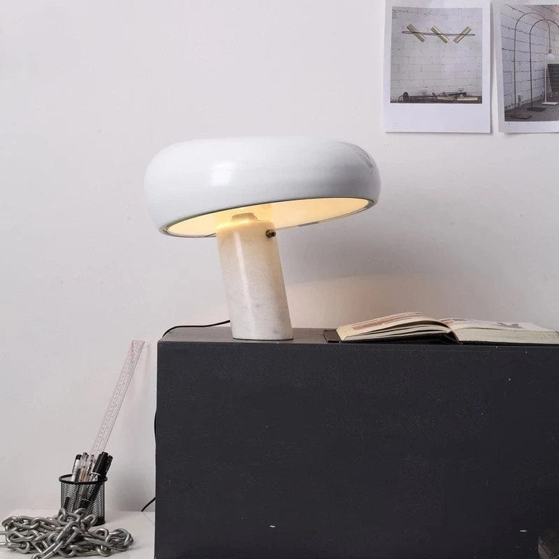 lampe champignon blanche