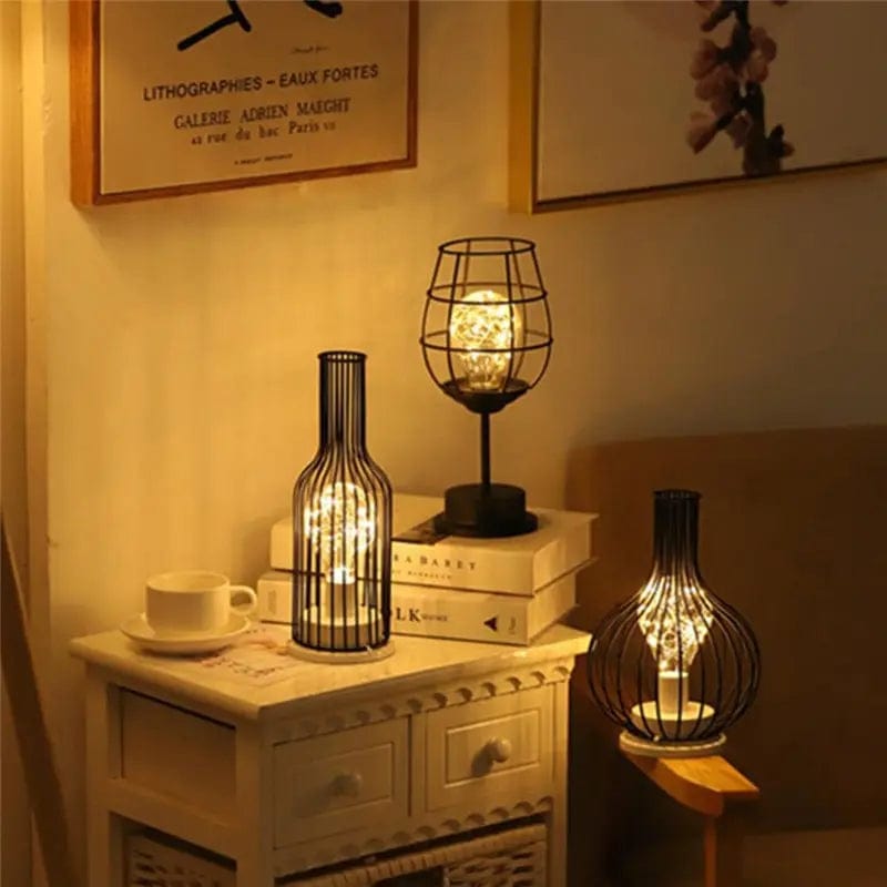 lampes de table sans fil restaurant