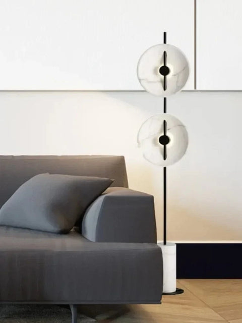 le lampadaire en marbre pour salon