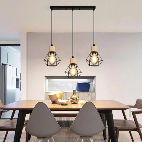 Lustre Salon Industriel - HELYEA