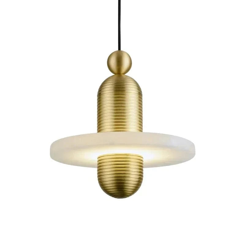 plafonnier art deco gold