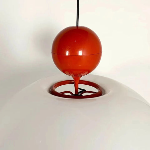 plafonnier rouge 