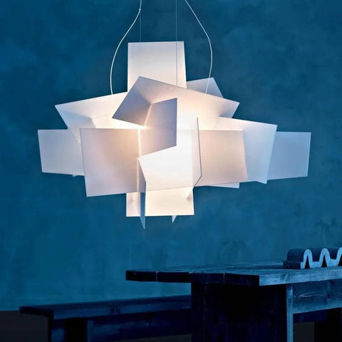 plafonnier blanc art design