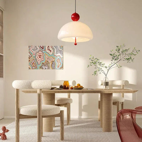 plafonnier blanc de salon