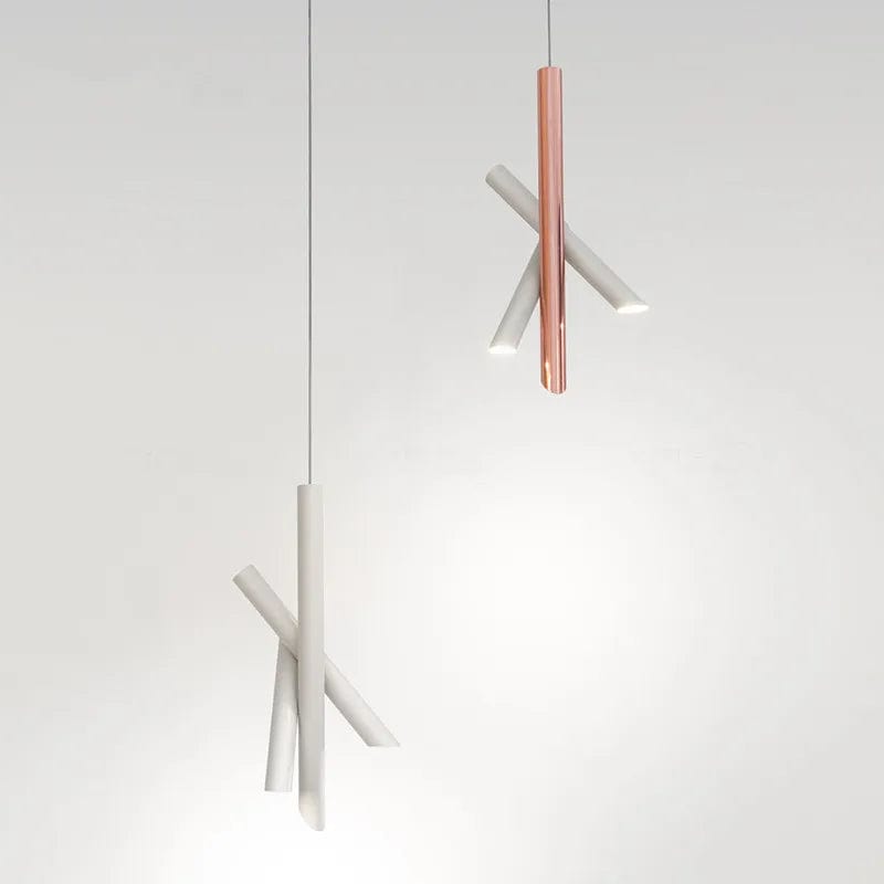 plafonnier design rose