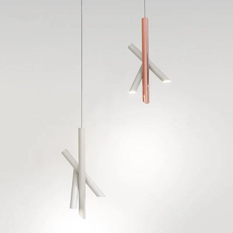 plafonnier design rose