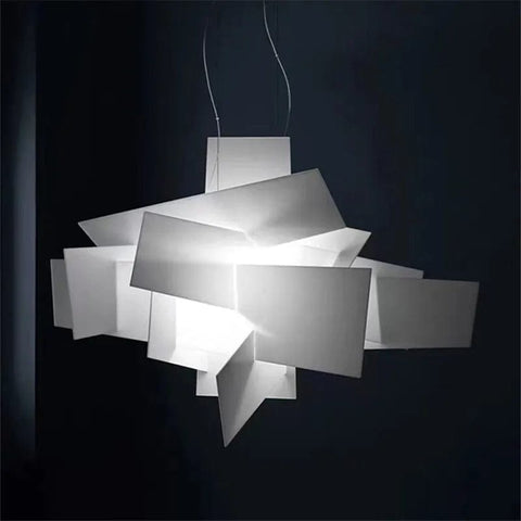 plafonnier blanc design