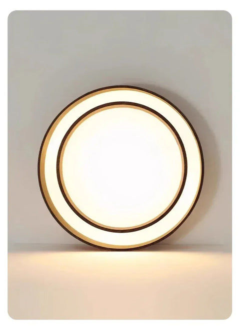 plafonnier en bois scandinave