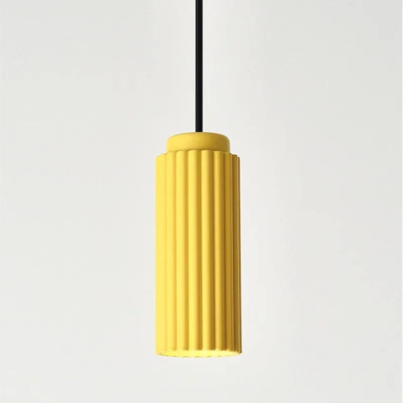 plafonnier jaune
