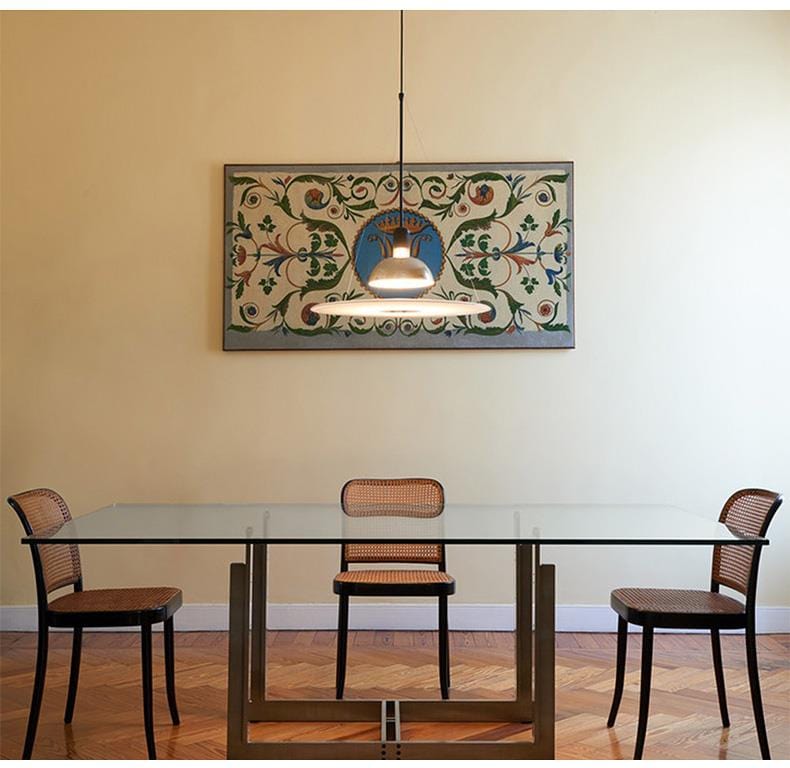 plafonnier gris salon 