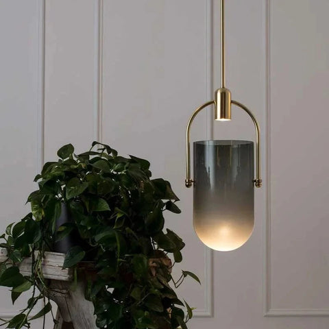 plafonnier metal suspendu