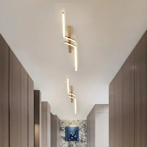 plafonnier or moderne LED 
