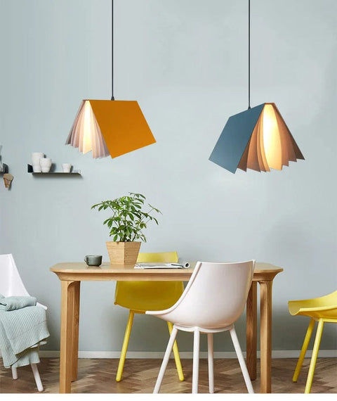 plafonnier orange