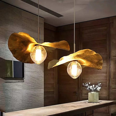plafonnier original forme lotus