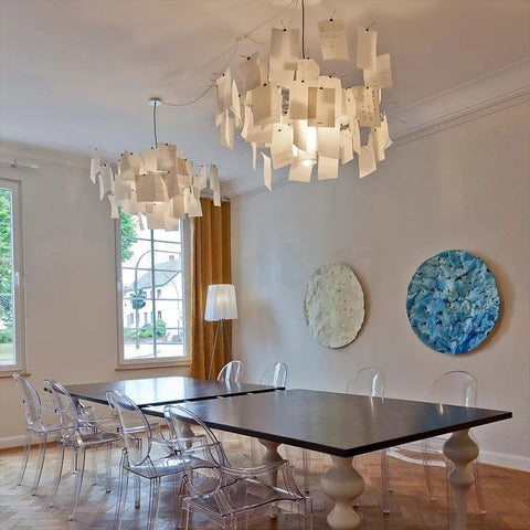plafonnier de papier art et classe