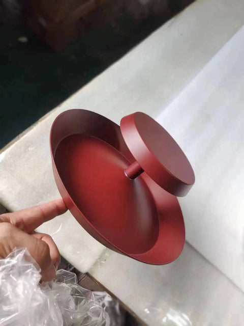 plafonnier rouge