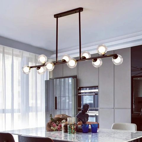 plafonnier salon luxe