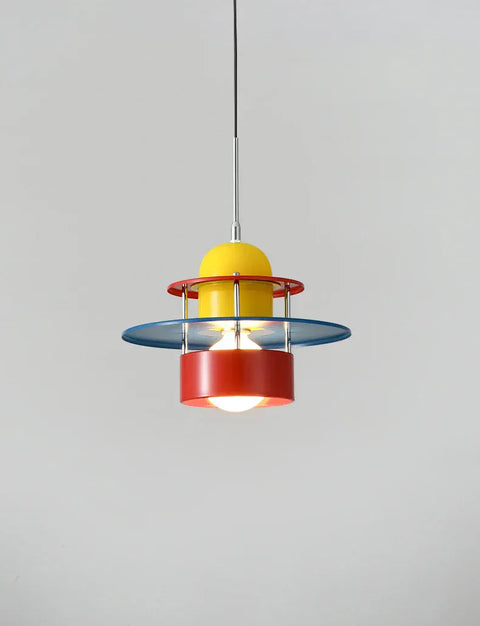 suspension en couleur