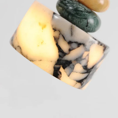 suspension en pierre