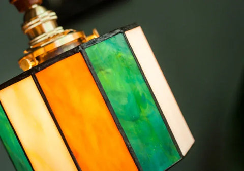 suspension luminaire coloré