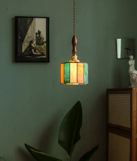 suspension luminaire style japonais