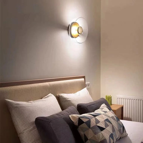une applique murale chambre scandinave en blanc