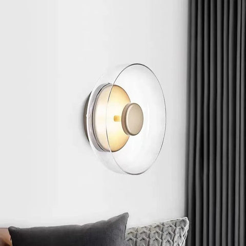 appliques murales gris salon scandinave