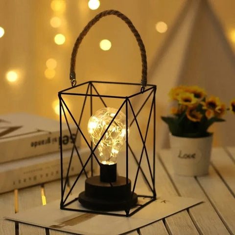 une lampe de table pour resto